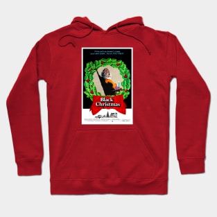 Black Christmas Classic Movie Poster Hoodie